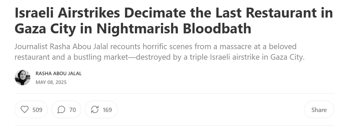 Pictures of Gaza’s starvation like you’ve never seen before