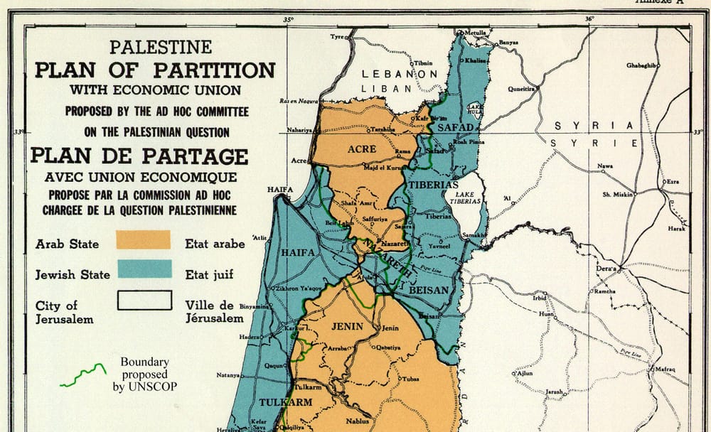 Did the British or the UN want to take Arab land and give it to the new Jewish state in 1947? No. post image